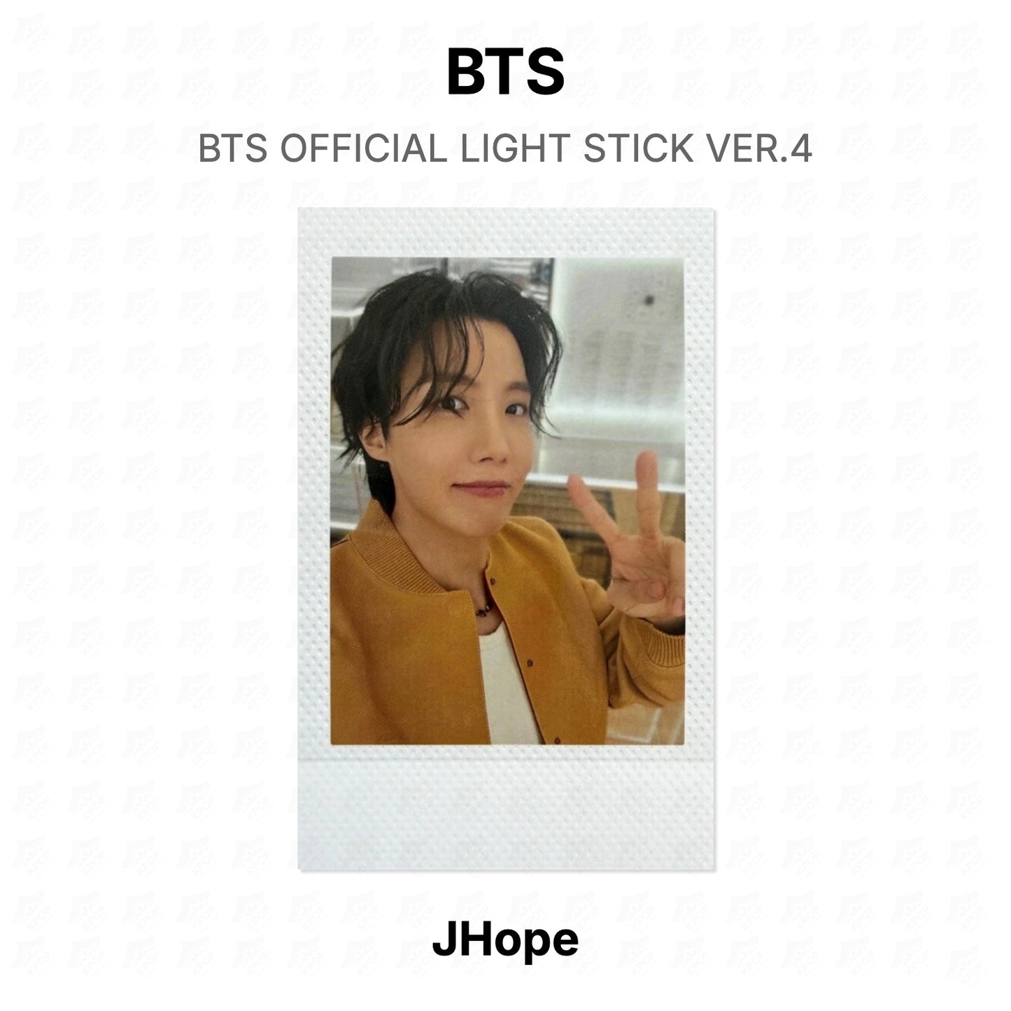 BTS BTS OFFICIAL LIGHT STICK VER.4 Official Photocard