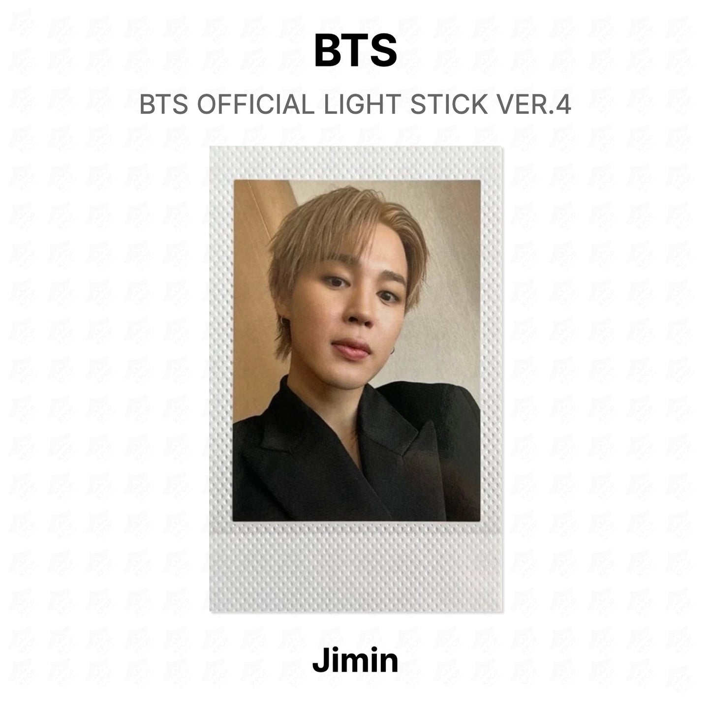 BTS BTS OFFICIAL LIGHT STICK VER.4 Official Photocard