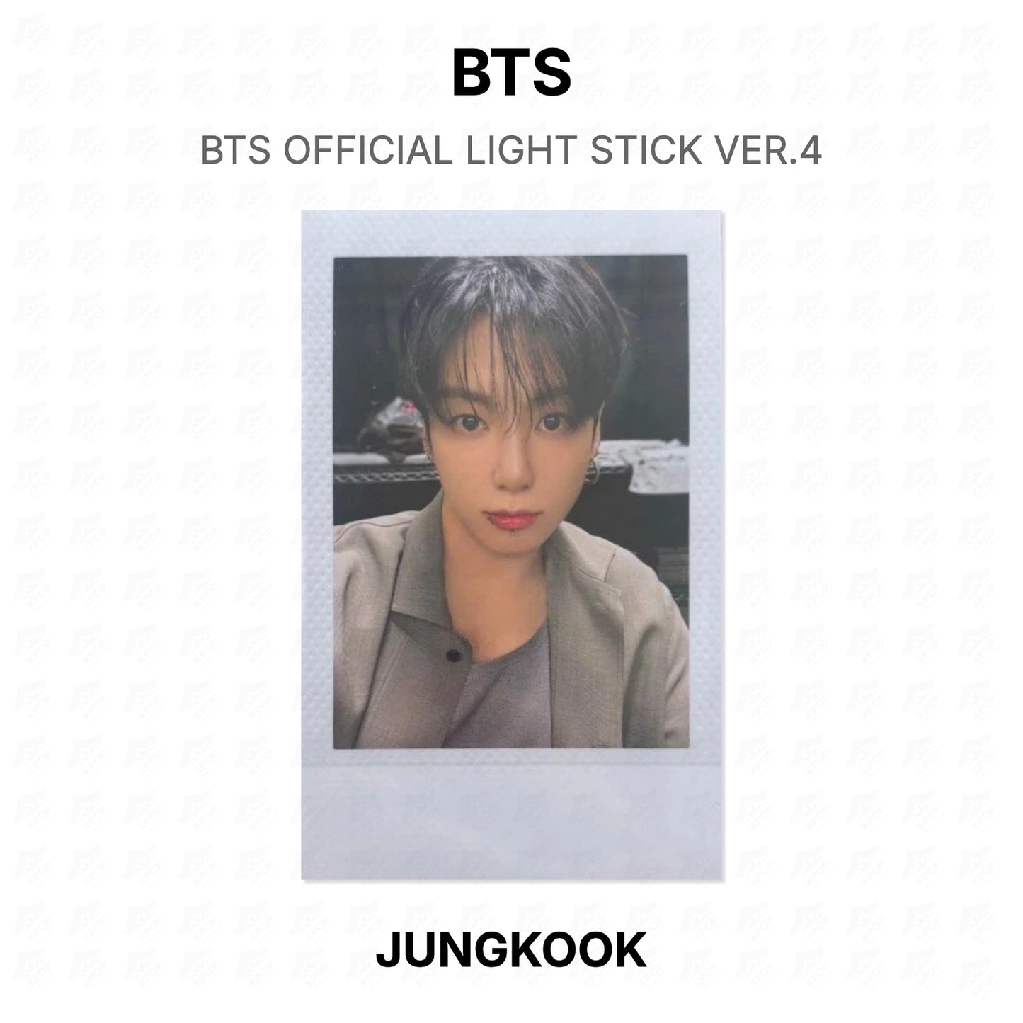 BTS BTS OFFICIAL LIGHT STICK VER.4 Official Photocard