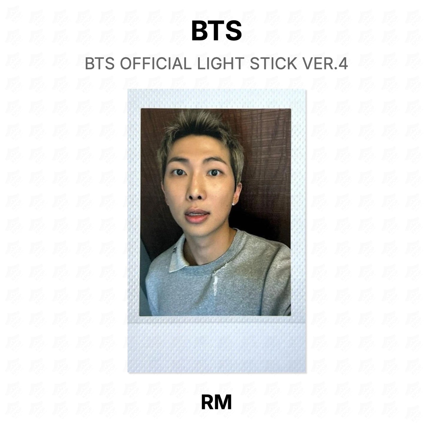 BTS BTS OFFICIAL LIGHT STICK VER.4 Official Photocard
