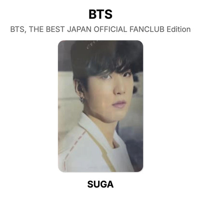 BTS BTS, THE BEST JAPAN OFFICIAL FANCLUB Edition Official Photocard