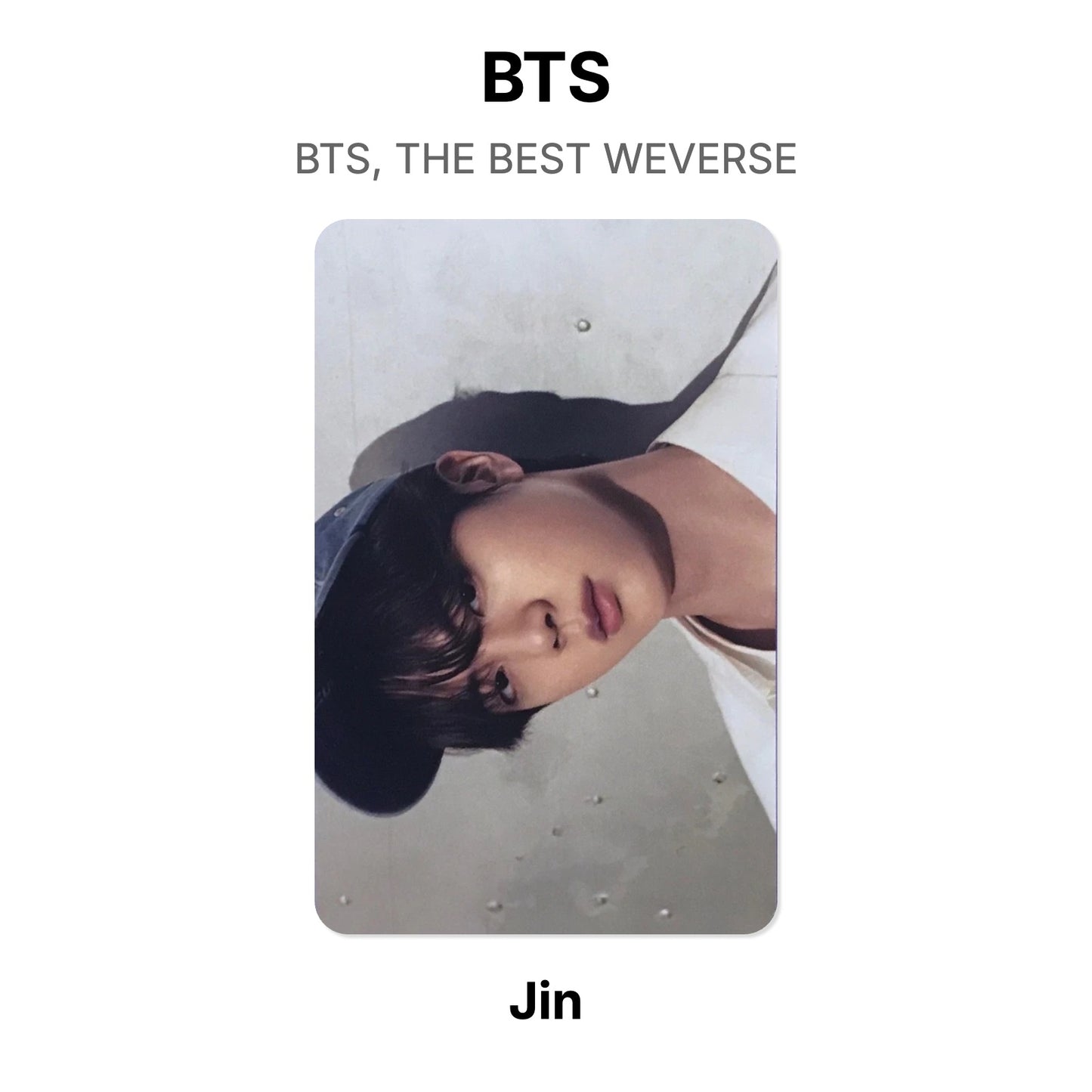 BTS BTS, THE BEST WEVERSE โฟโต้การ์ดของแท้