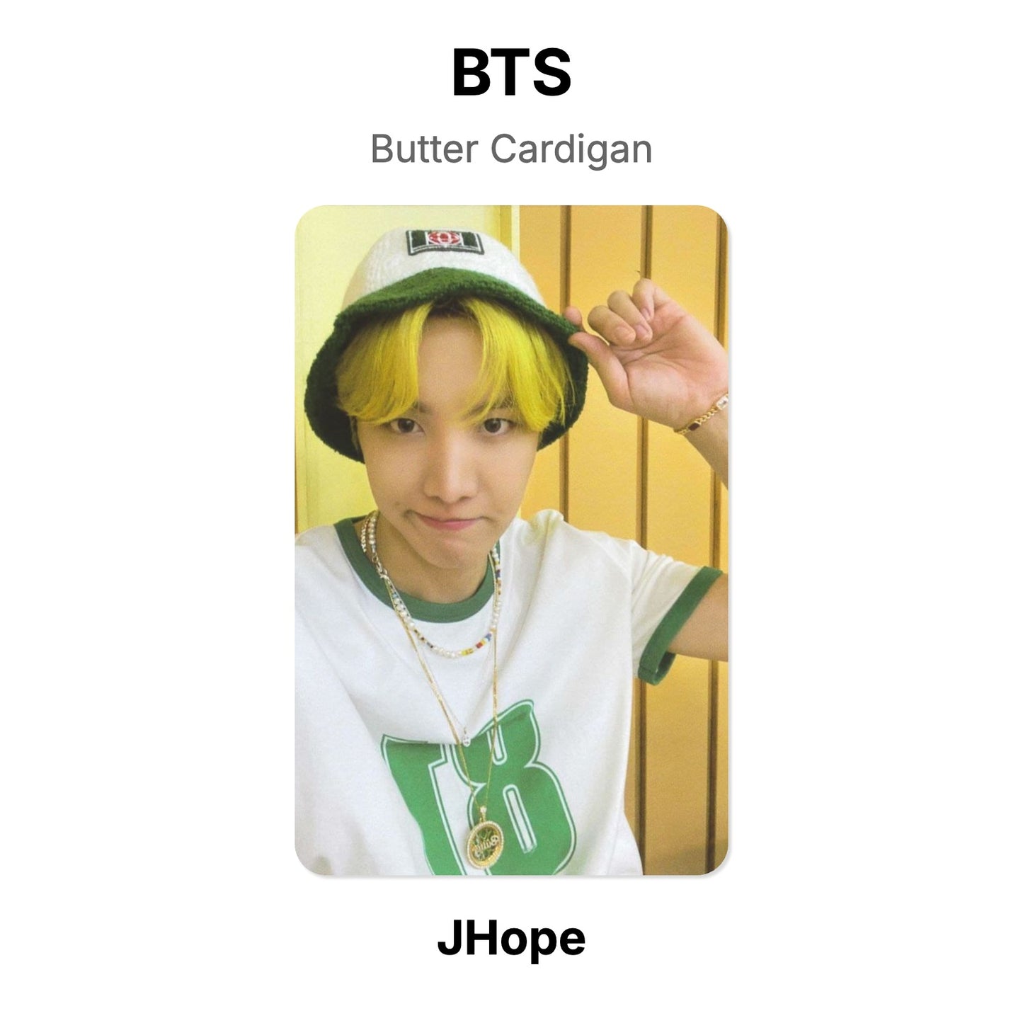 BTS Butter Cardigan photocard officielle