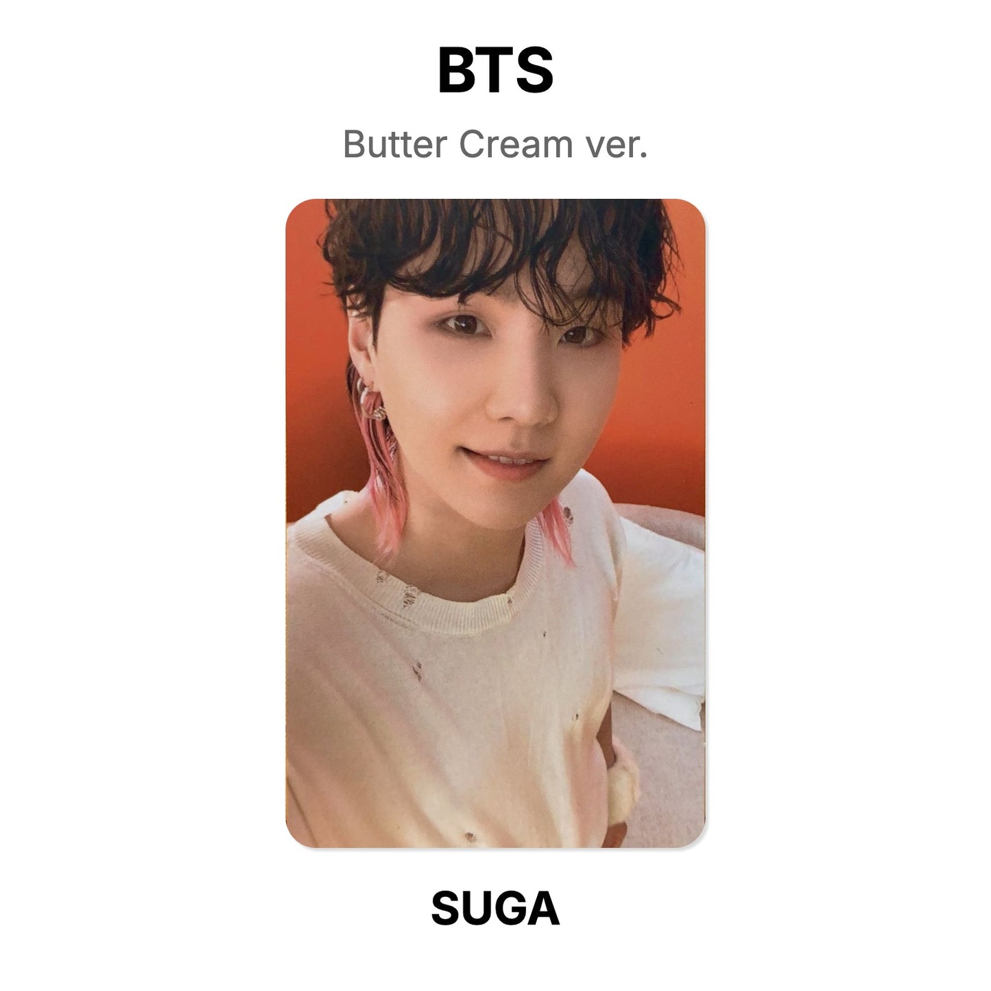 BTS Butter Cream ver. Official Photocard