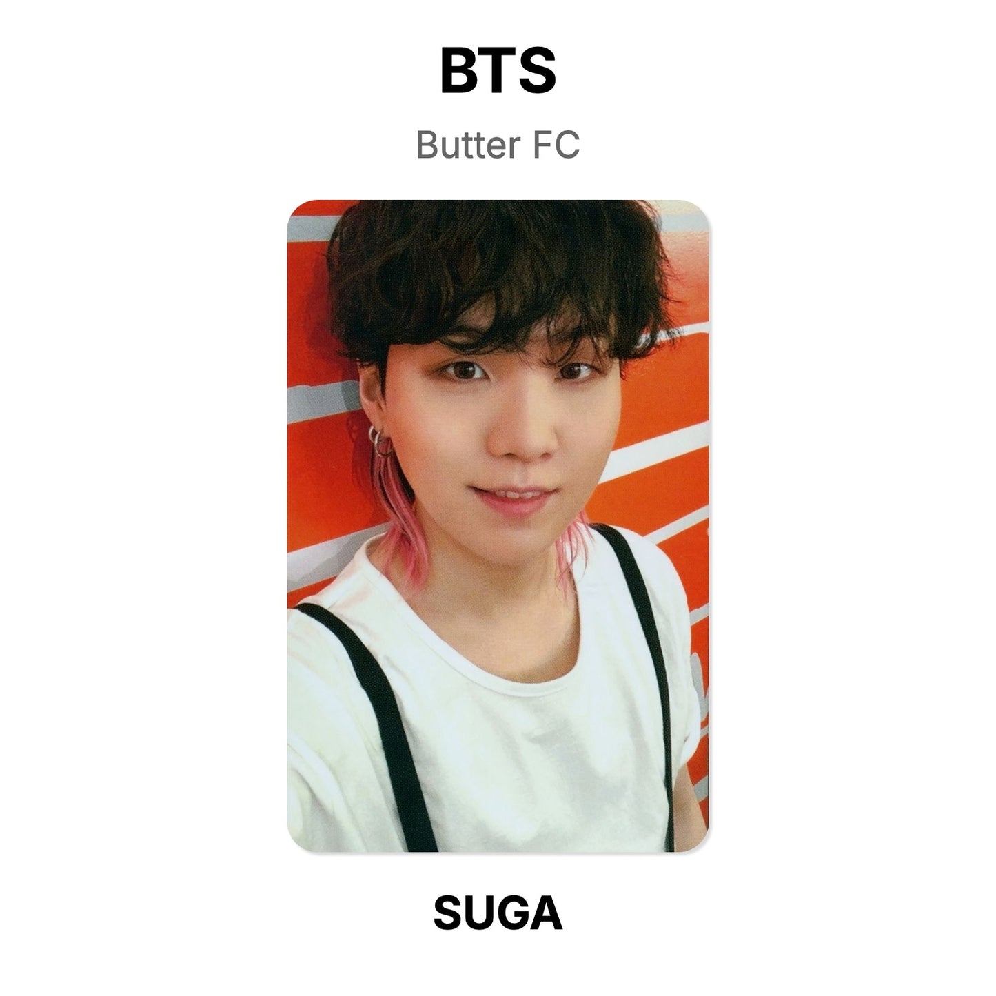BTS Butter FC Official Photocard