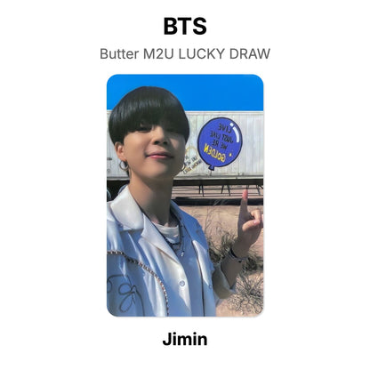 BTS Butter M2U LUCKY DRAW photocard oficial