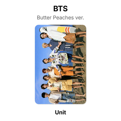 BTS Butter Peaches ver. photocard oficial