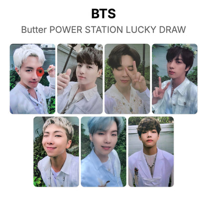 BTS Butter POWER STATION LUCKY DRAW Official Photocard