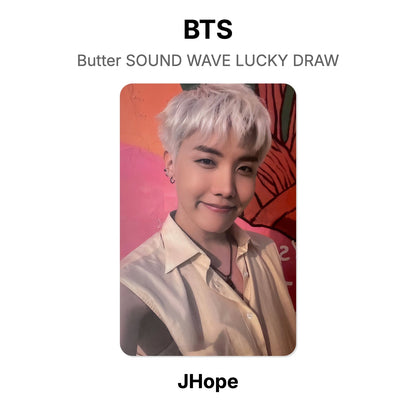 BTS Butter SOUND WAVE LUCKY DRAW photocard officielle