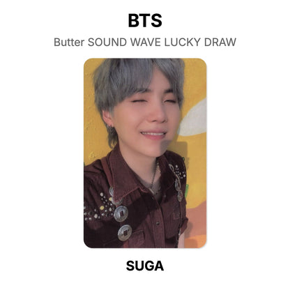 BTS Butter SOUND WAVE LUCKY DRAW photocard officielle