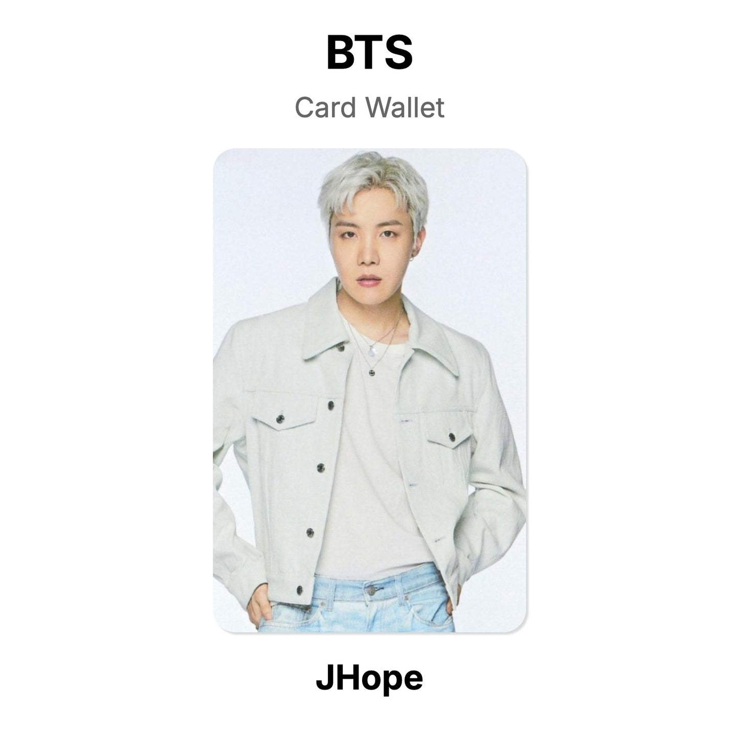 BTS Card Wallet Official Photocard