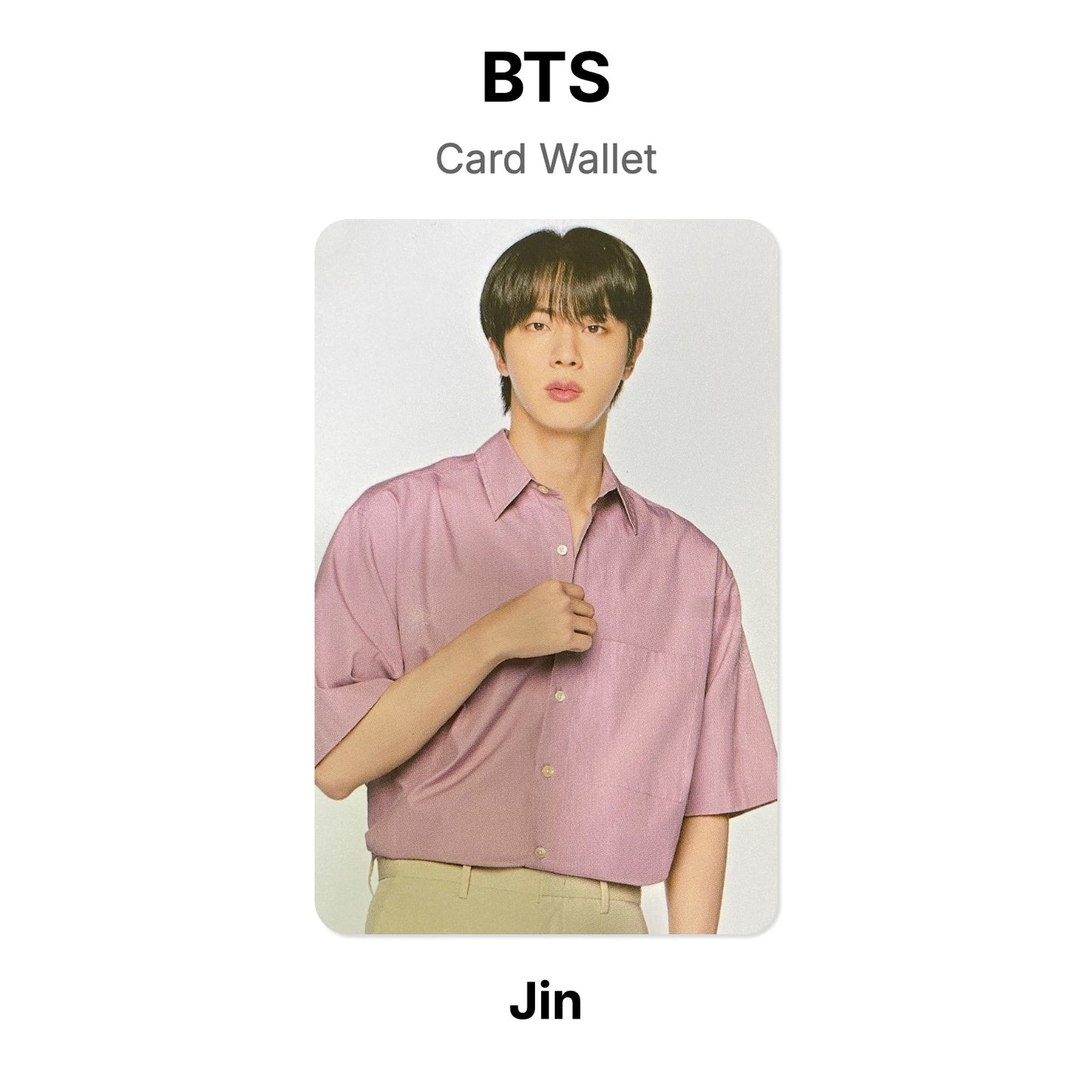 BTS Card Wallet Official Photocard