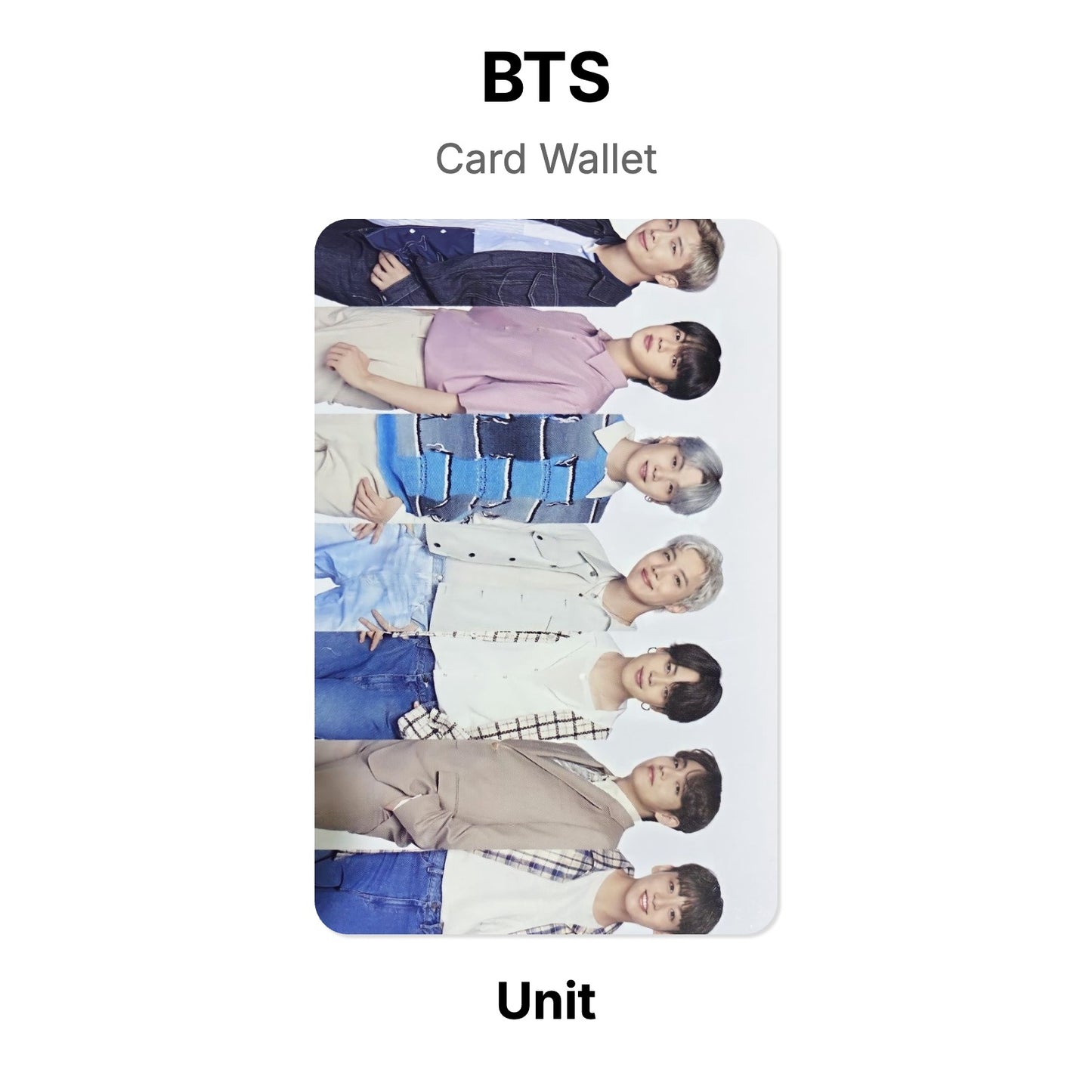 BTS Card Wallet Official Photocard