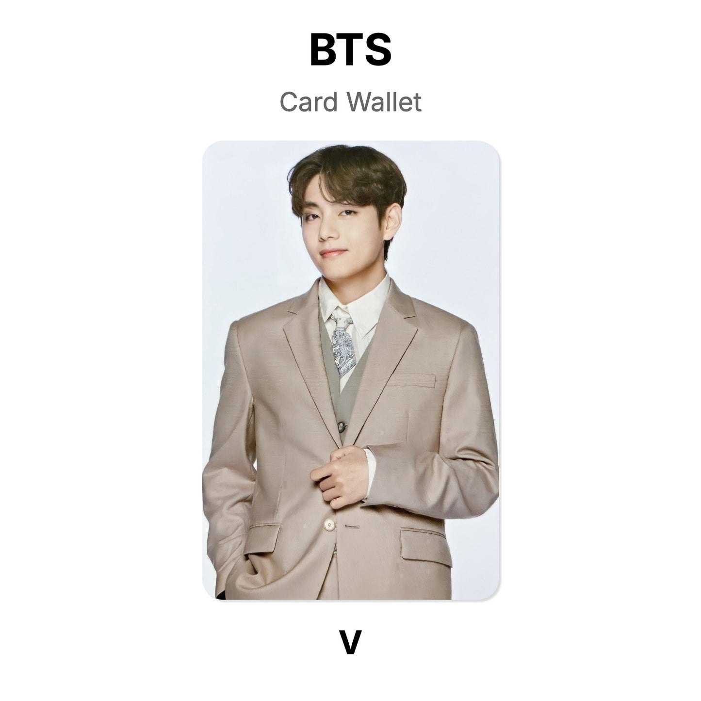 BTS Card Wallet Official Photocard