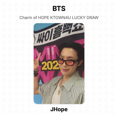 BTS Charm of HOPE KTOWN4U LUCKY DRAW Official Photocard