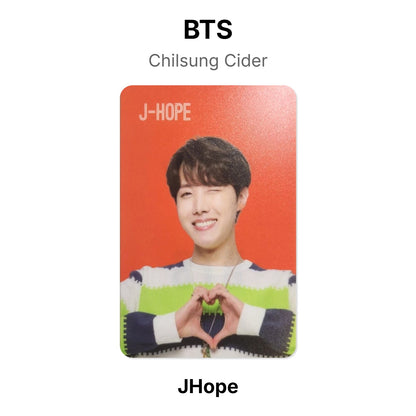 BTS Chilsung Cider Offizielle Photocard