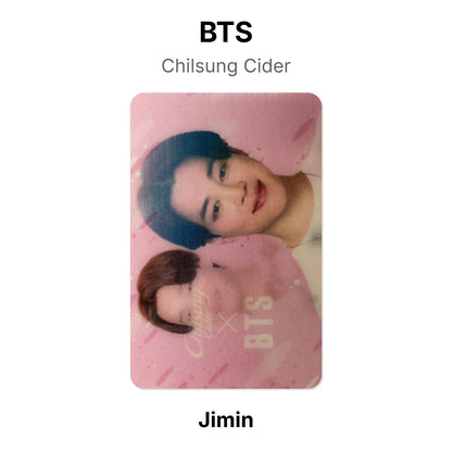 BTS Chilsung Cider Offizielle Photocard