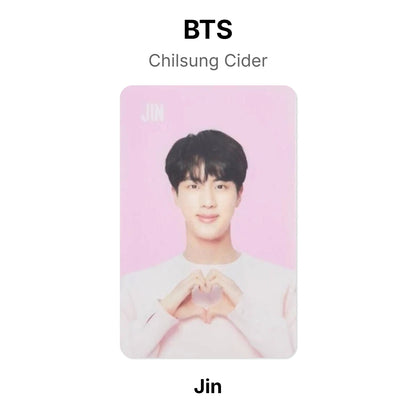 BTS Chilsung Cider Offizielle Photocard