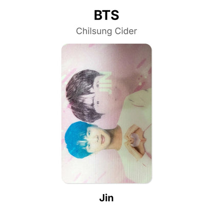 BTS Chilsung Cider Offizielle Photocard