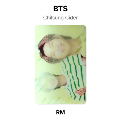 BTS Chilsung Cider Offizielle Photocard