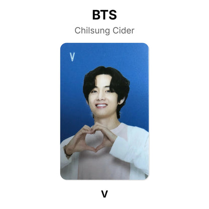 BTS Chilsung Cider Offizielle Photocard