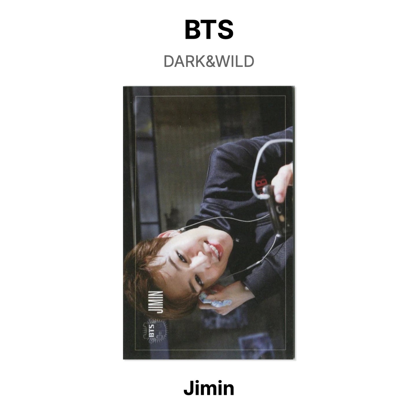 BTS DARK&WILD Official Photocard