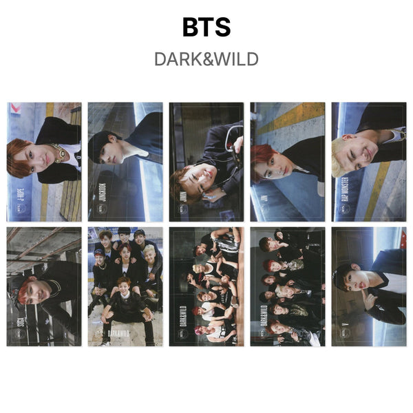 BTS DARK&WILD Official Photocard