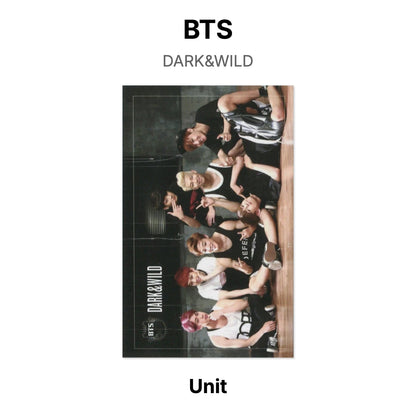 BTS DARK&WILD Official Photocard