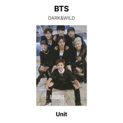 BTS DARK&WILD Official Photocard