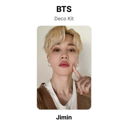 BTS Deco Kit photocard oficial