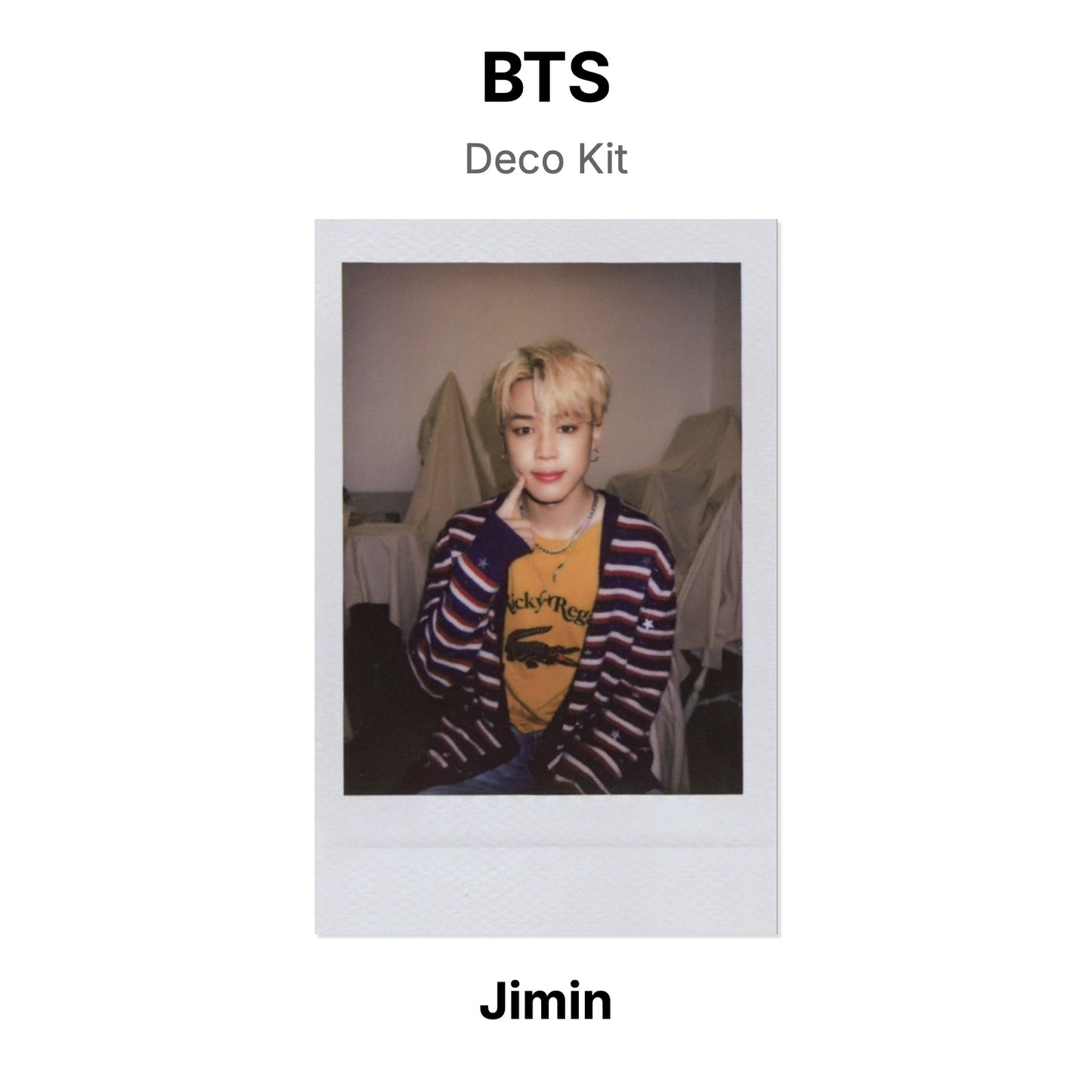 BTS Deco Kit photocard oficial