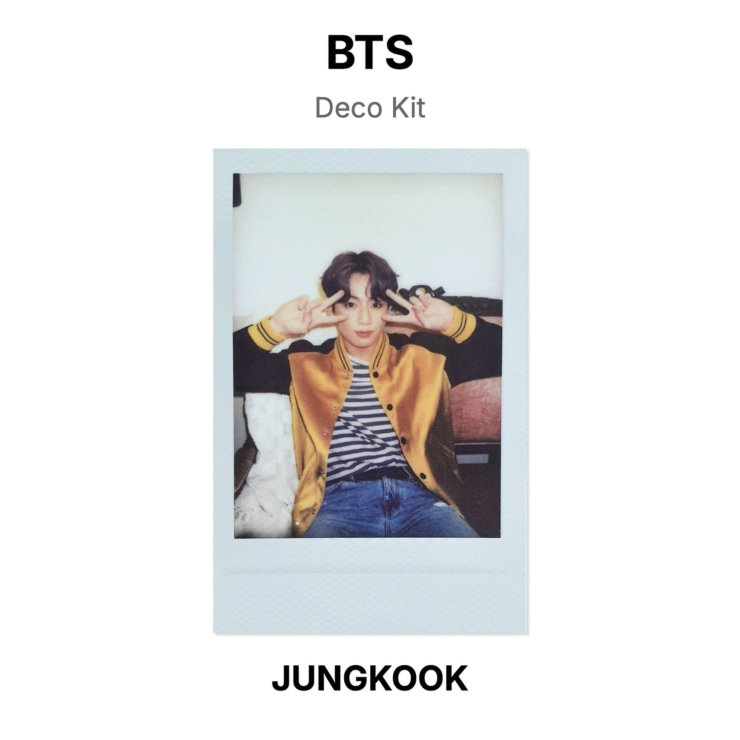 BTS Deco Kit photocard oficial