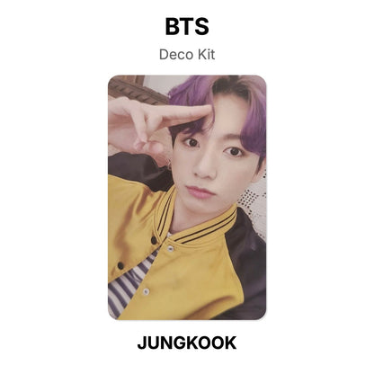 BTS Deco Kit photocard oficial