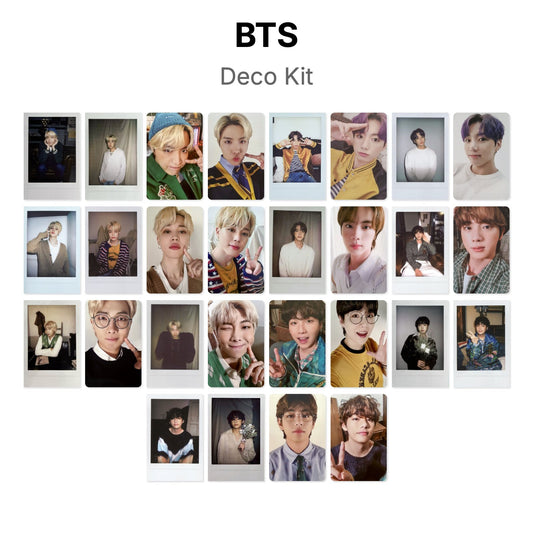 BTS Deco Kit photocard officielle