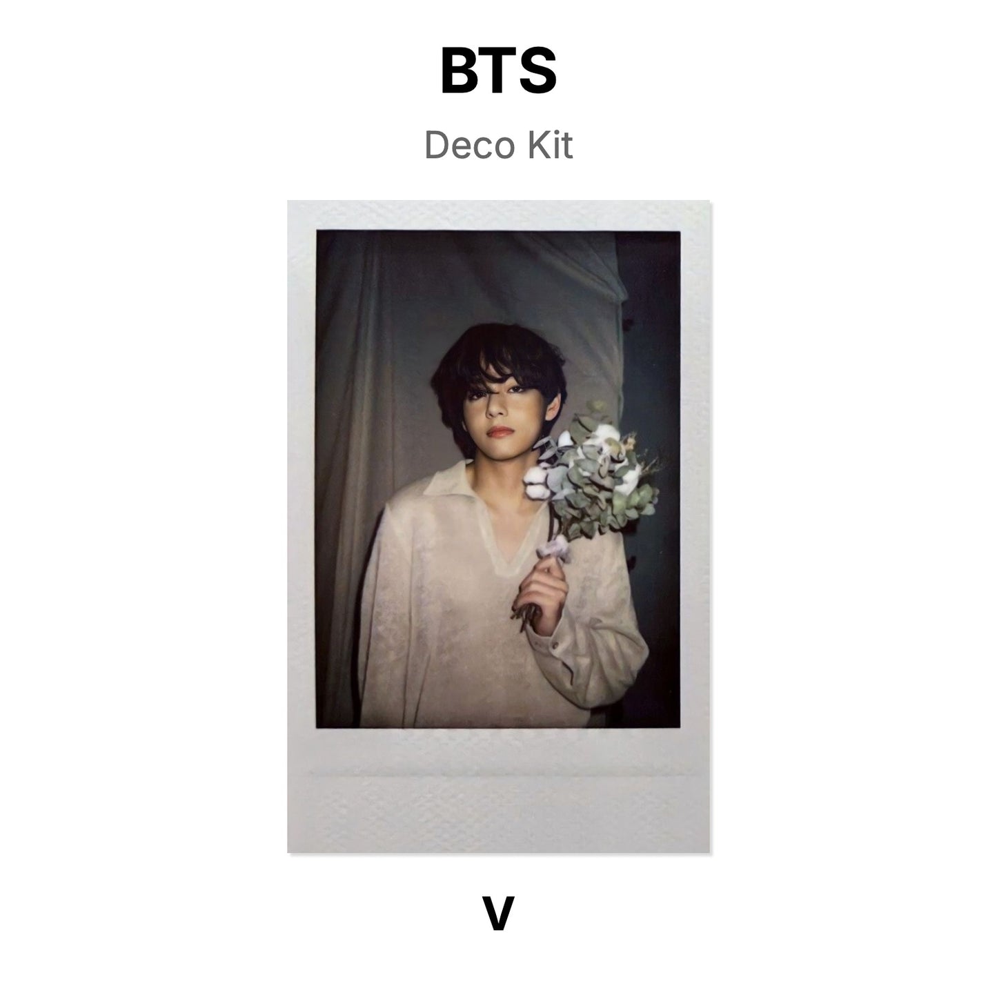 BTS Deco Kit photocard oficial