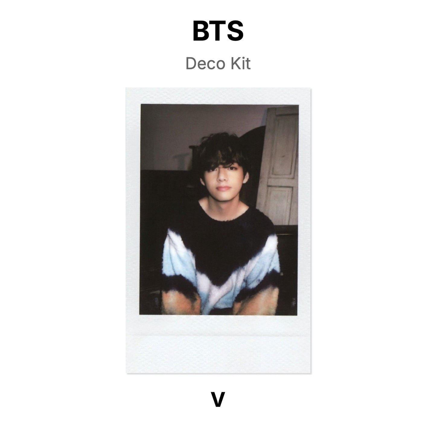 BTS Deco Kit photocard oficial