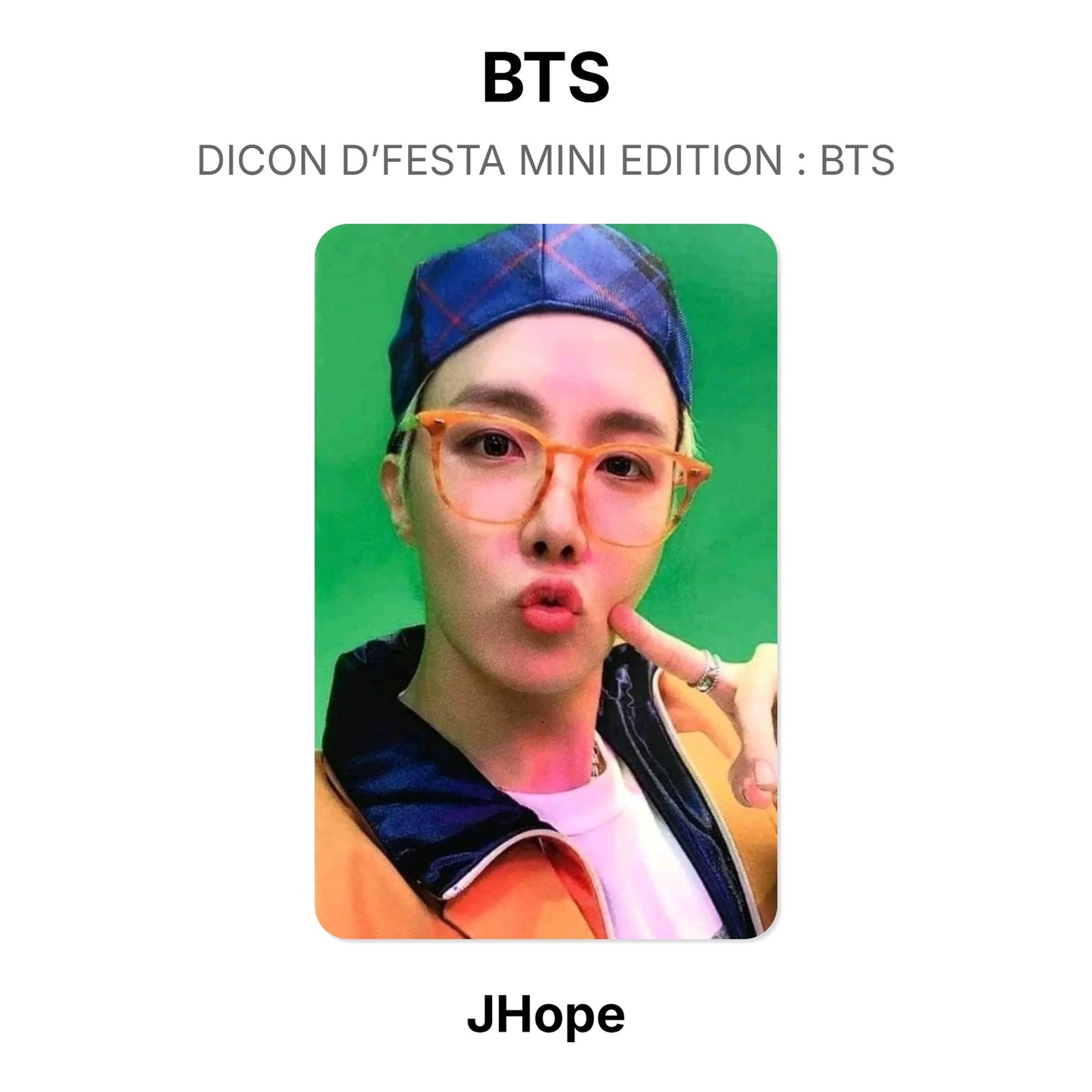 BTS DICON D’FESTA MINI EDITION : BTS โฟโต้การ์ดของแท้