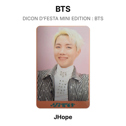 BTS DICON D’FESTA MINI EDITION : BTS โฟโต้การ์ดของแท้