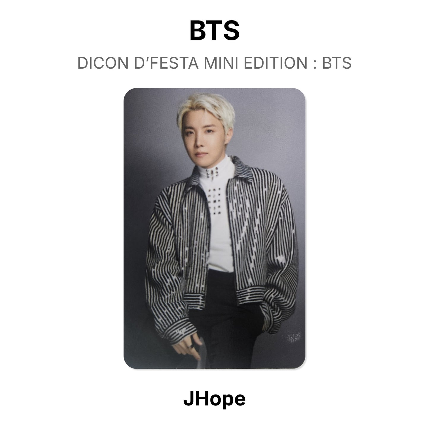 BTS DICON D’FESTA MINI EDITION : BTS โฟโต้การ์ดของแท้