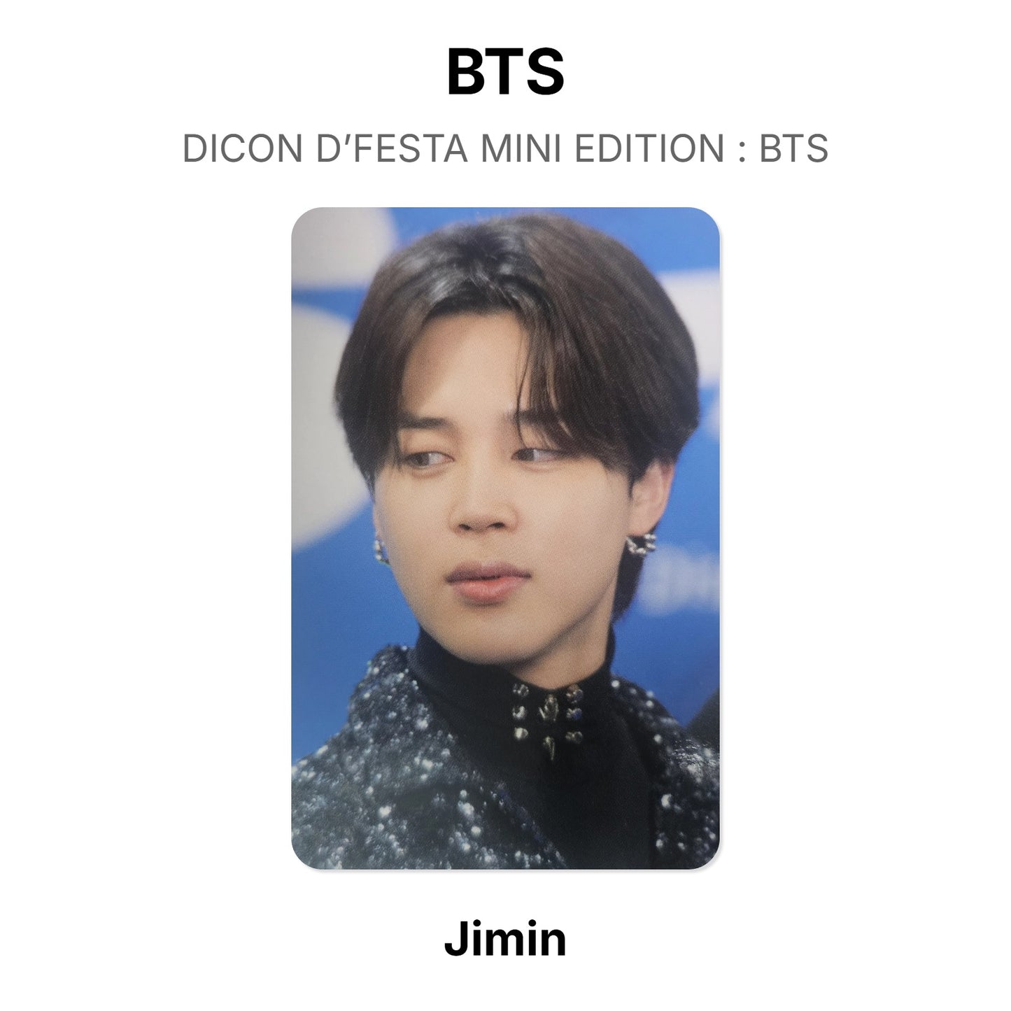 BTS DICON D’FESTA MINI EDITION : BTS โฟโต้การ์ดของแท้
