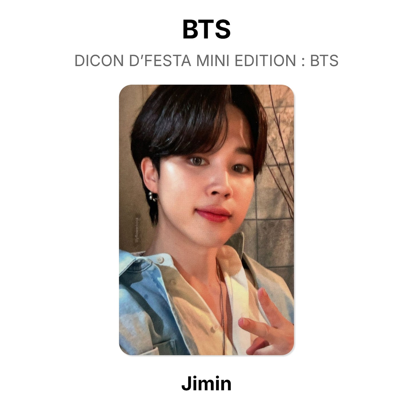 BTS DICON D’FESTA MINI EDITION : BTS โฟโต้การ์ดของแท้
