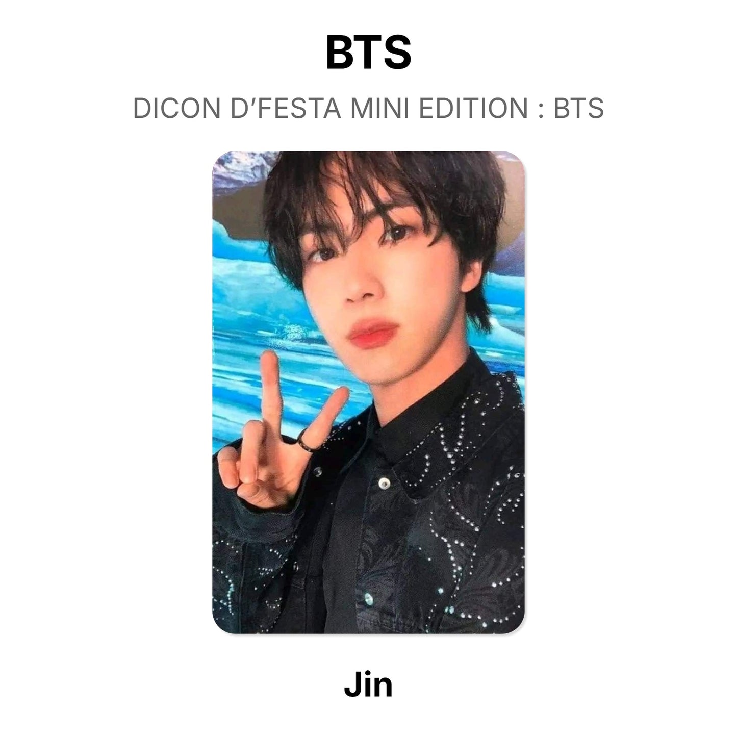 BTS DICON D’FESTA MINI EDITION : BTS โฟโต้การ์ดของแท้