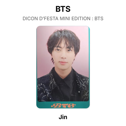 BTS DICON D’FESTA MINI EDITION : BTS โฟโต้การ์ดของแท้