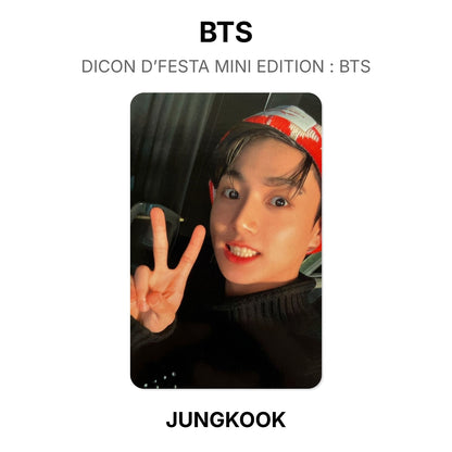 BTS DICON D’FESTA MINI EDITION : BTS โฟโต้การ์ดของแท้