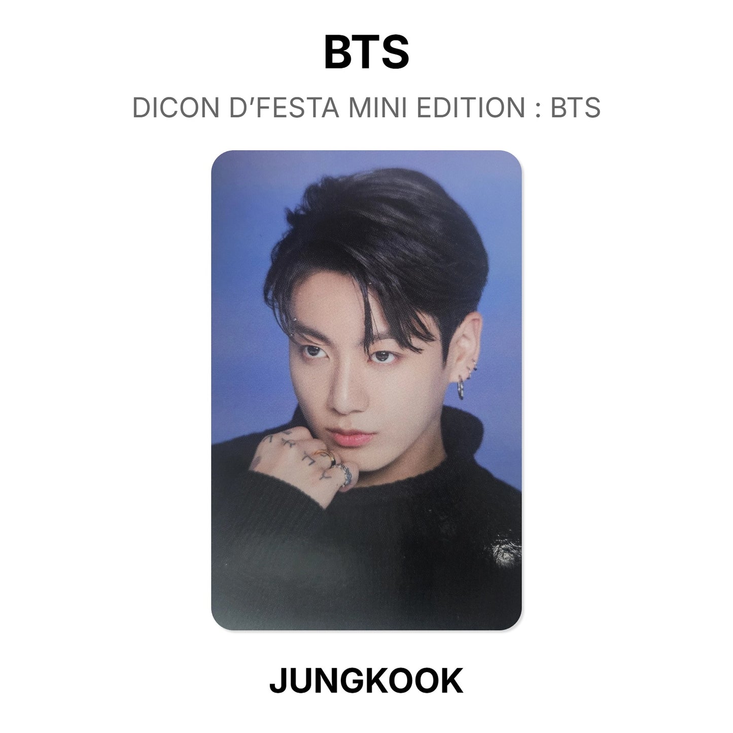 BTS DICON D’FESTA MINI EDITION : BTS โฟโต้การ์ดของแท้