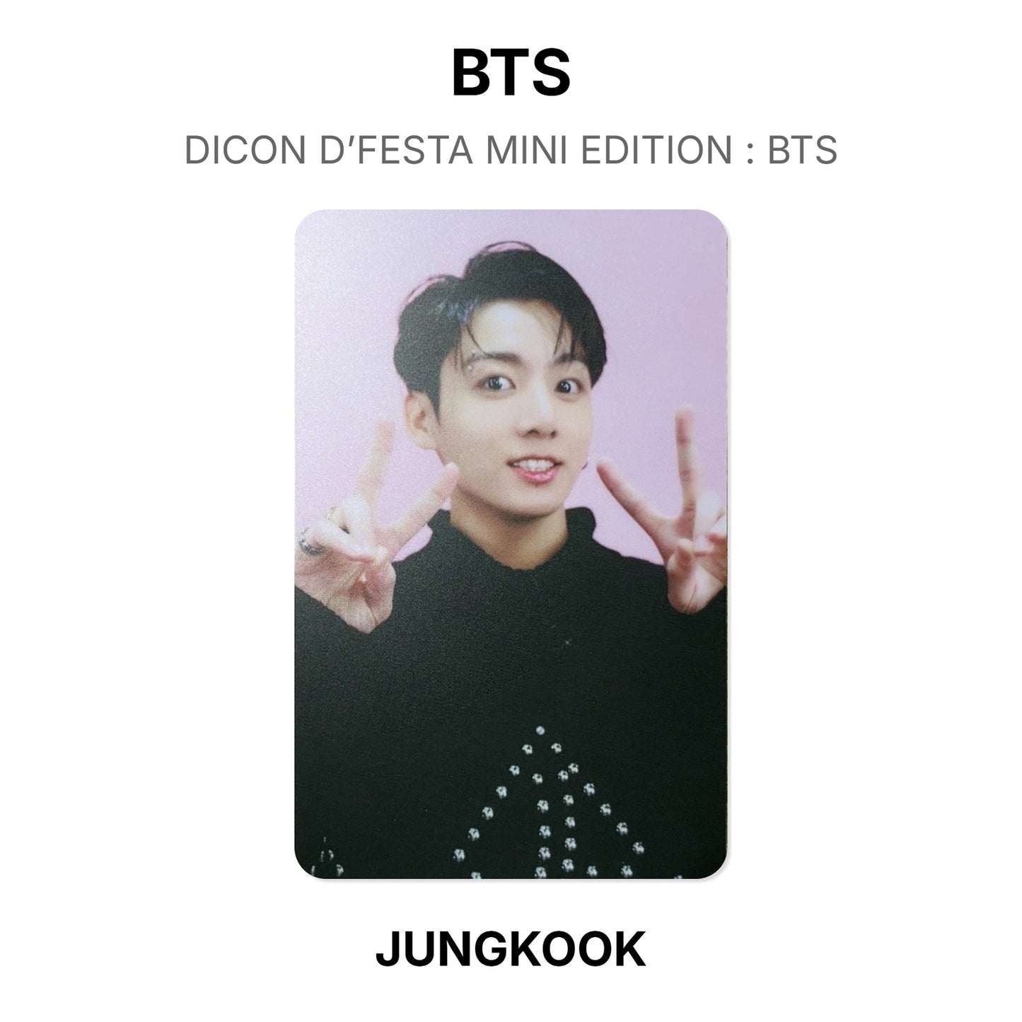 BTS DICON D’FESTA MINI EDITION : BTS โฟโต้การ์ดของแท้