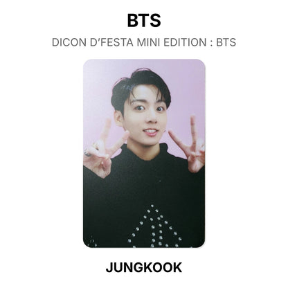 BTS DICON D’FESTA MINI EDITION : BTS โฟโต้การ์ดของแท้