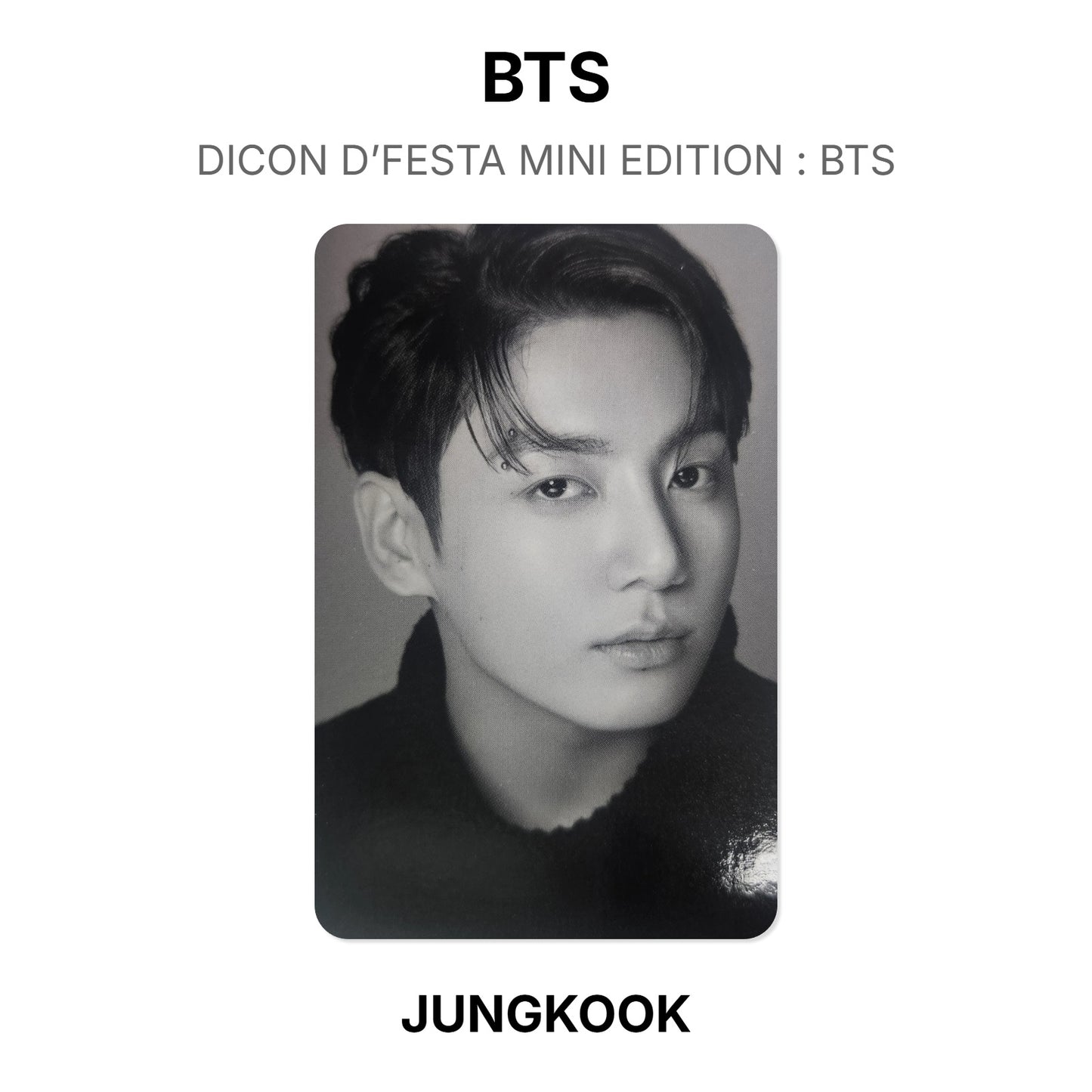 BTS DICON D’FESTA MINI EDITION : BTS โฟโต้การ์ดของแท้