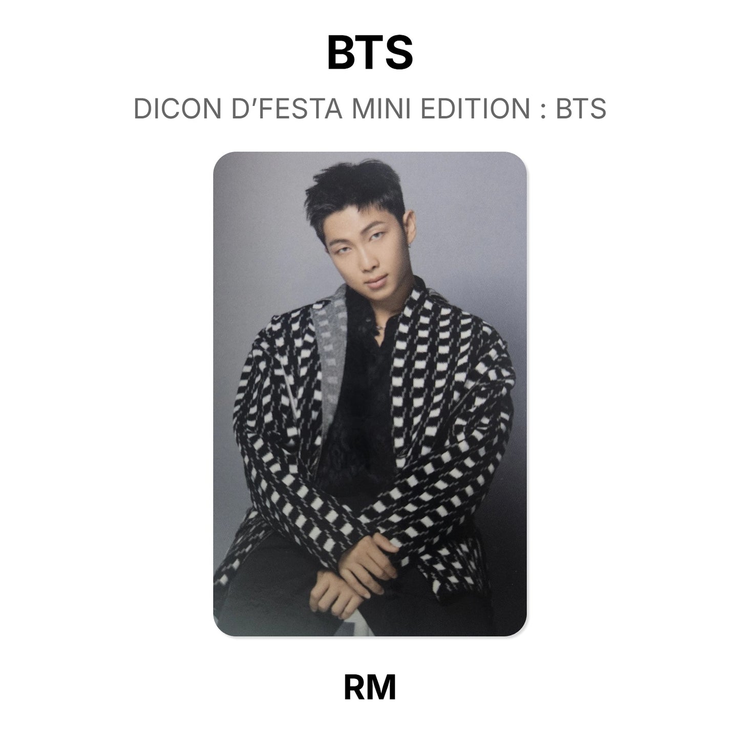 BTS DICON D’FESTA MINI EDITION : BTS โฟโต้การ์ดของแท้