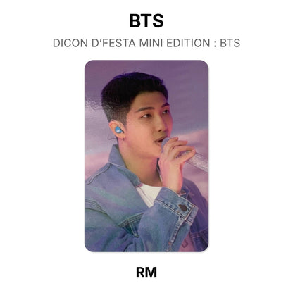 BTS DICON D’FESTA MINI EDITION : BTS โฟโต้การ์ดของแท้
